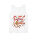 Proud Mom Tank Top — Floral Script Mother's Day Gift