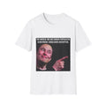 Elon Musk Meme T-Shirt — "The World: We Are Underpopulated — Elon Musk: Challenge Accepted"
